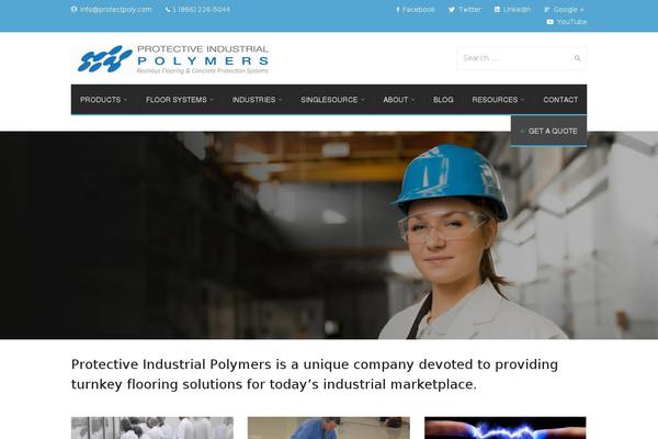 protectiveindustrialpolymers.com site used Protectiveindustrialpolymers