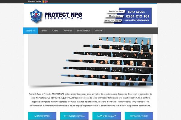 Site using Personal Contact Info Widget plugin