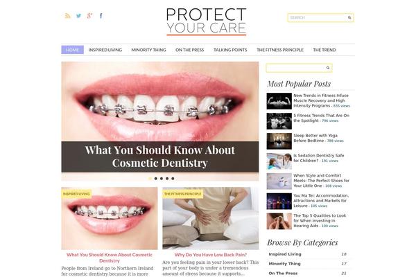 protectyourcare.org site used Artistic-blog