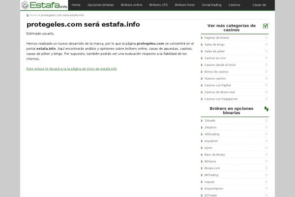 Site using Bouncebooster plugin