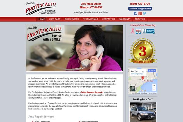 protekauto.com site used Protek