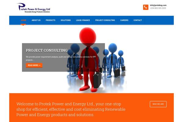 Bizspeak theme site design template sample