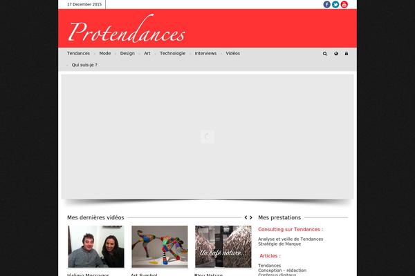 Supreme theme site design template sample