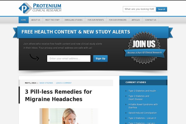 protenium.com site used Generate