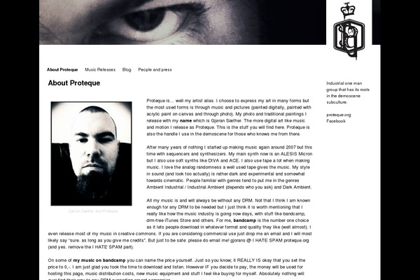 Site using Audio Album plugin