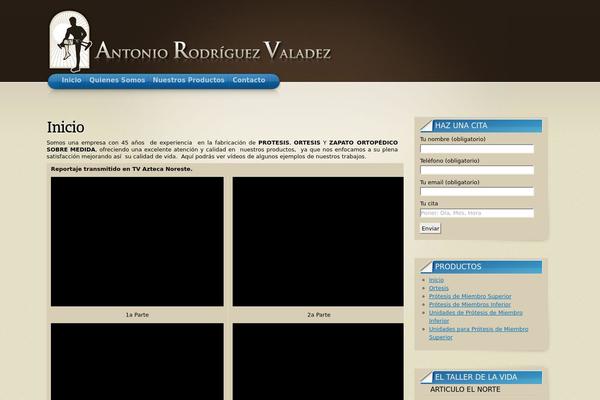 Arclite theme site design template sample