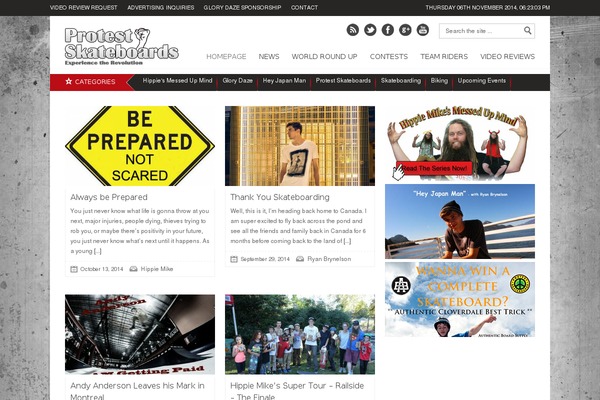 Backstreet theme site design template sample