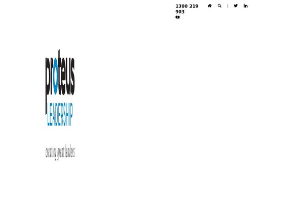 proteusleadership.com site used Proteus