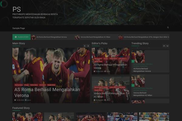 Newsment theme site design template sample