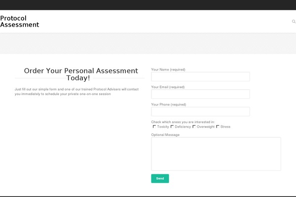 protocolassessment.com site used Superior