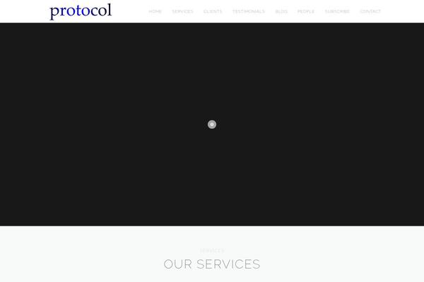 OnePress theme site design template sample