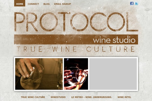 protocolwinestudio.com site used Protocol