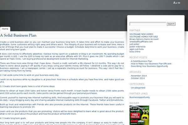 Fusioncoly theme site design template sample