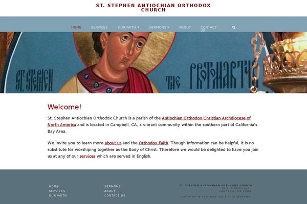 Site using Cornerstone plugin
