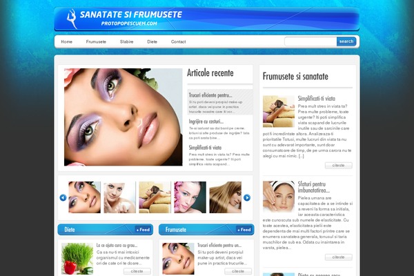 MyMagazine theme site design template sample