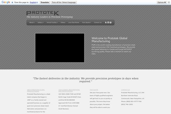 Feather theme site design template sample