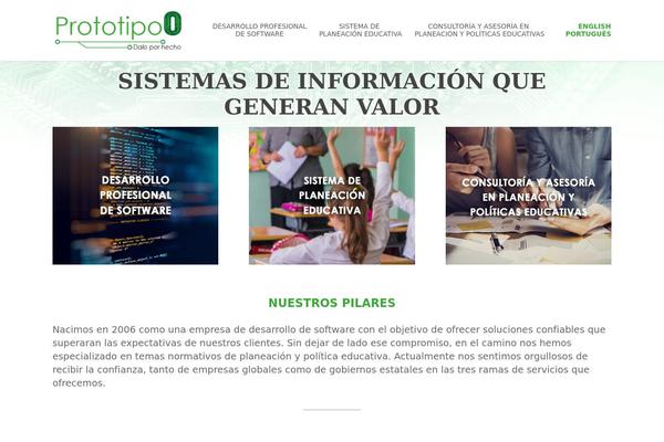 Site using Slide-anything plugin