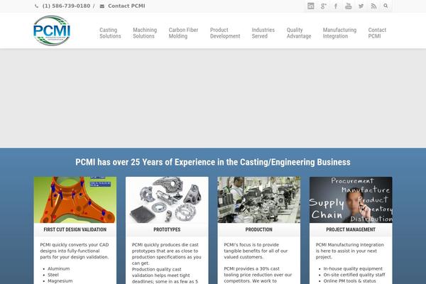 Envision theme site design template sample