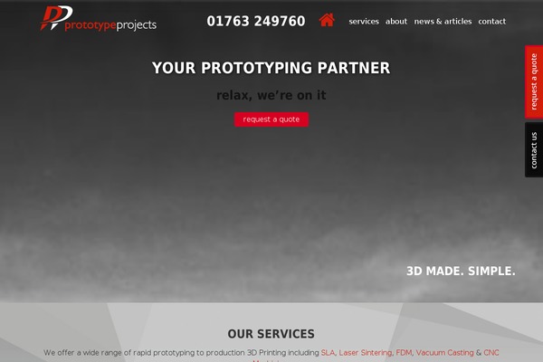 Site using Visucom-smart-sections plugin