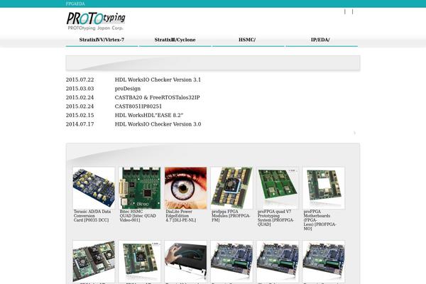 Site using WordPress Content Slide plugin