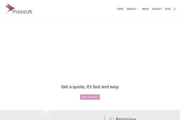 protouk.com site used Divi-child-theme-master