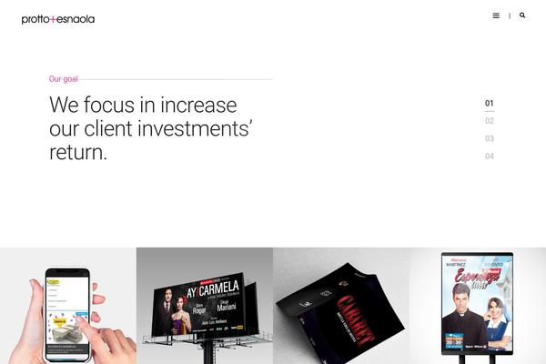 Pofo theme site design template sample