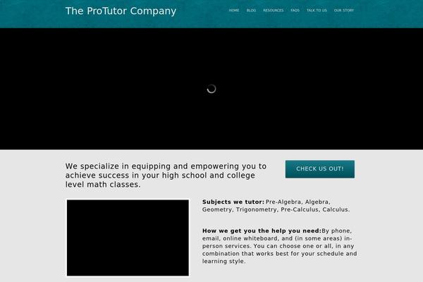 inFocus theme site design template sample