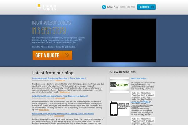 Site using Audio Player plugin