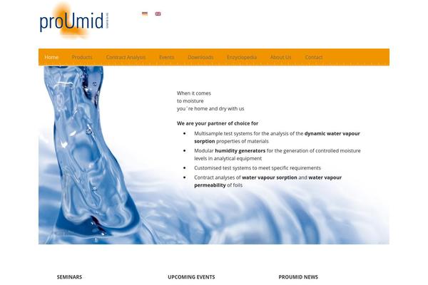 proumid.com site used Executive Pro Theme