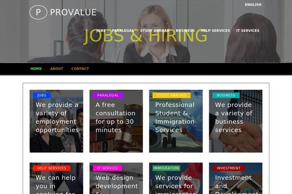Adventurous theme site design template sample