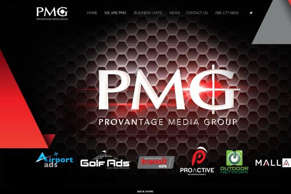 Salient theme site design template sample