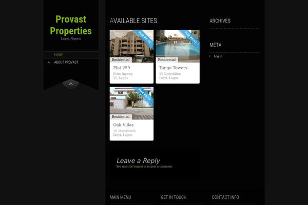SKT Full Width theme site design template sample