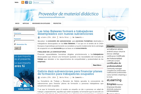 Site using iPaper plugin