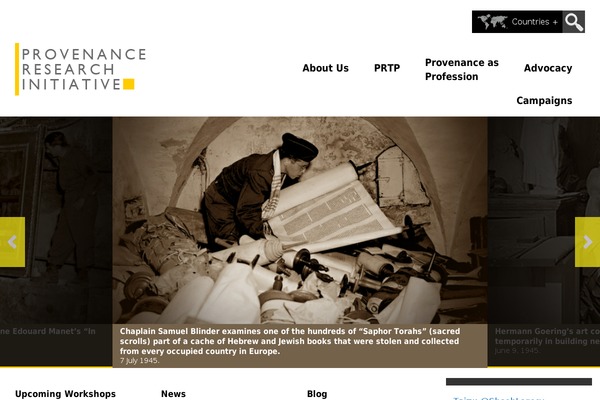 Site using Easy Table of Contents plugin