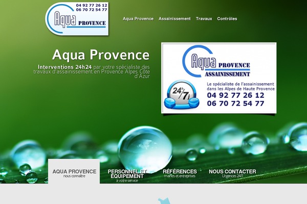 Avanti theme site design template sample