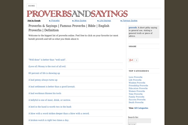 Thesis 1.8.4 theme site design template sample
