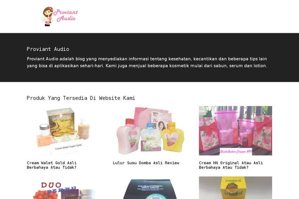 Modern Portfolio Pro theme site design template sample