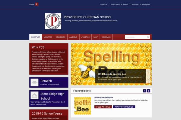 WP Education theme site design template sample