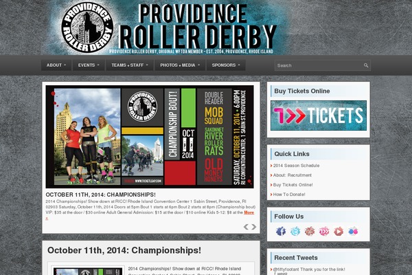 providencerollerderby.com site used Icommunity