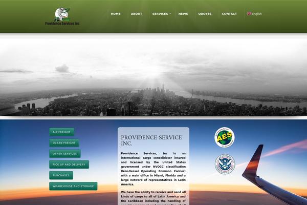 Karma theme site design template sample