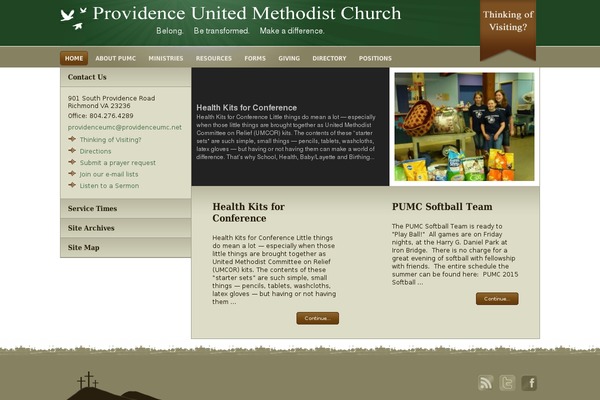 Wpchurch theme site design template sample