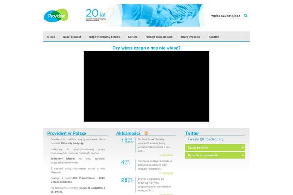 providentpolska.pl site used Provident