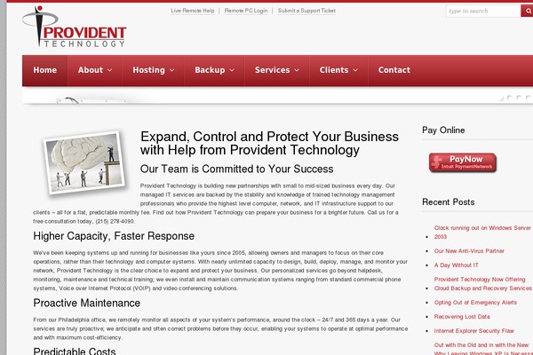 Progress theme site design template sample