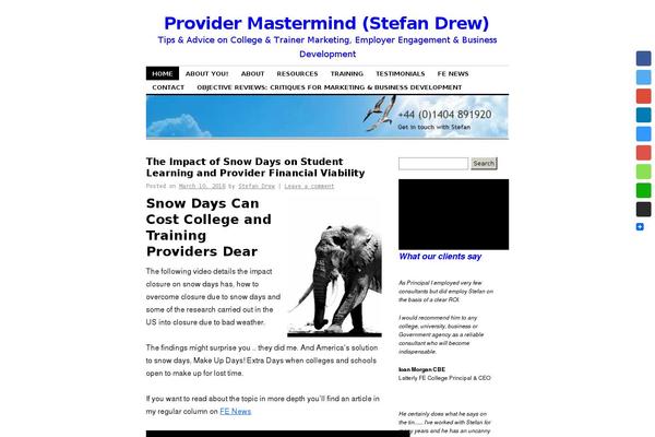 Coraline theme site design template sample