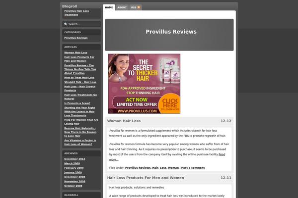 provillus-reviews.biz site used Gluttony
