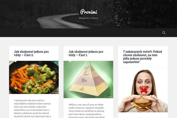 Baskerville theme site design template sample