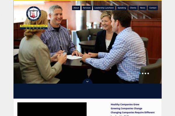 Sputnik theme site design template sample