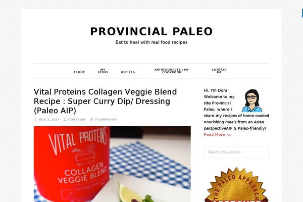 Daily Dish Pro theme site design template sample