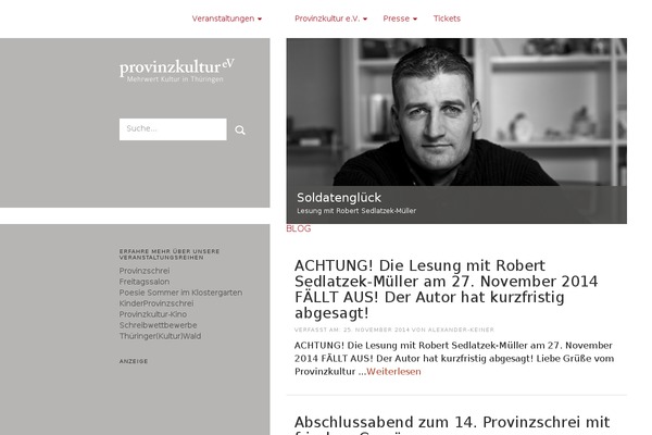 Callisto theme site design template sample