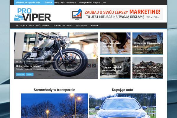 Site using Post Slider plugin